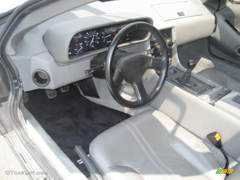 Gray Interior 1981 Delorean DMC-12 Standard DMC-12 Model Photo #34260380