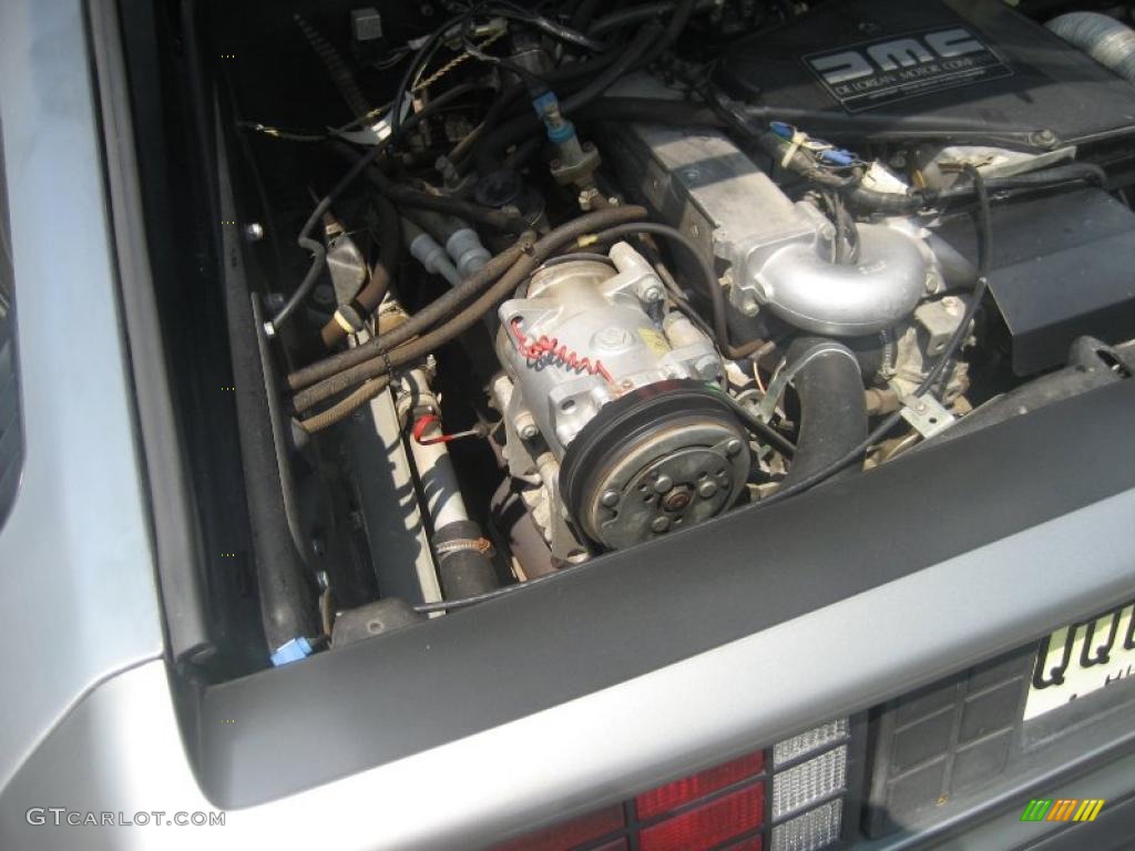 1981 Delorean DMC-12 Standard DMC-12 Model 2.9 Liter SOHC 12-Valve V6 Engine Photo #34260548
