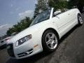 Ibis White - A4 2.0T quattro Cabriolet Photo No. 1