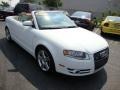 Ibis White - A4 2.0T quattro Cabriolet Photo No. 4