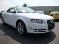 Ibis White - A4 2.0T quattro Cabriolet Photo No. 5