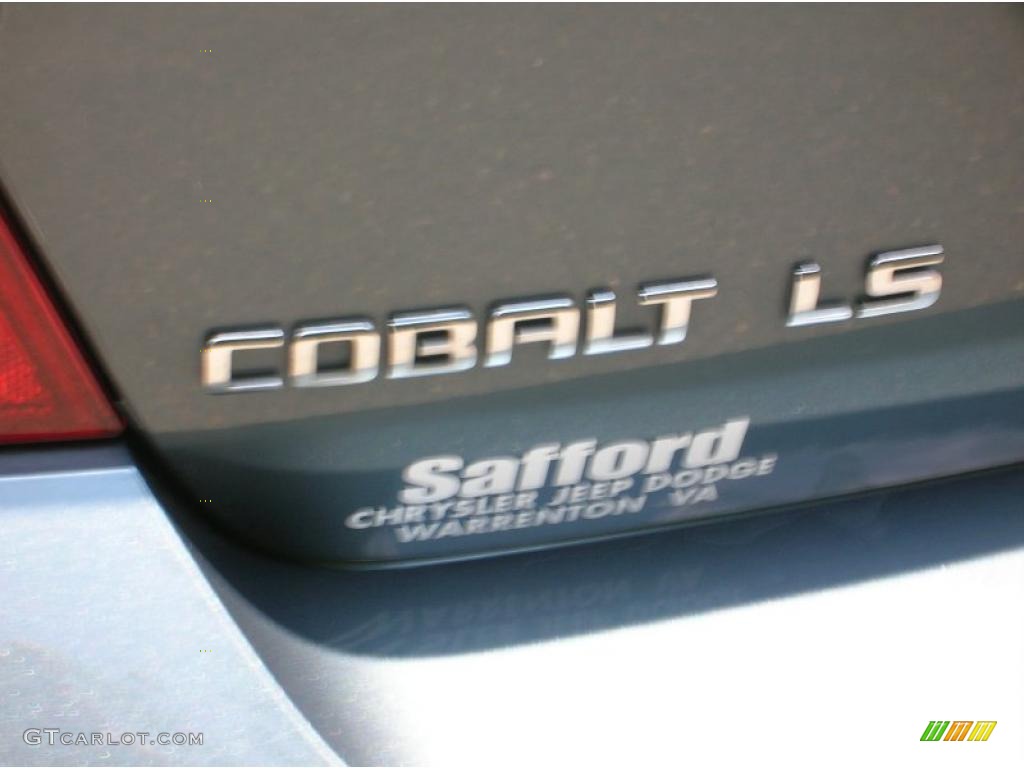 2007 Cobalt LS Sedan - Blue Granite Metallic / Gray photo #9