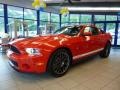2011 Race Red Ford Mustang Shelby GT500 SVT Performance Package Coupe  photo #1