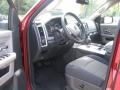 2010 Inferno Red Crystal Pearl Dodge Ram 1500 Big Horn Quad Cab 4x4  photo #8