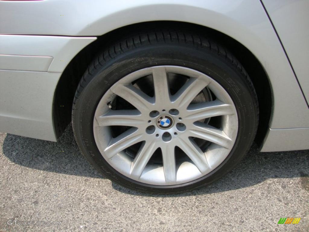 2003 7 Series 745i Sedan - Titanium Silver Metallic / Basalt Grey/Flannel Grey photo #33