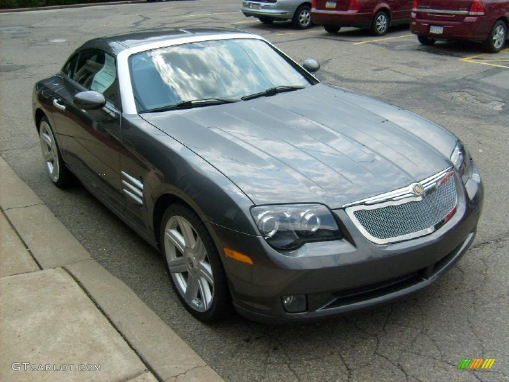 2005 Crossfire Limited Coupe - Machine Grey / Dark Slate Grey photo #6