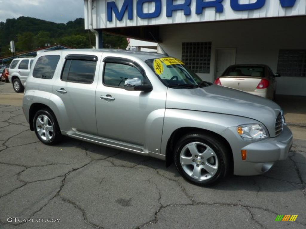 2007 HHR LT - Silverstone Metallic / Ebony Black photo #2