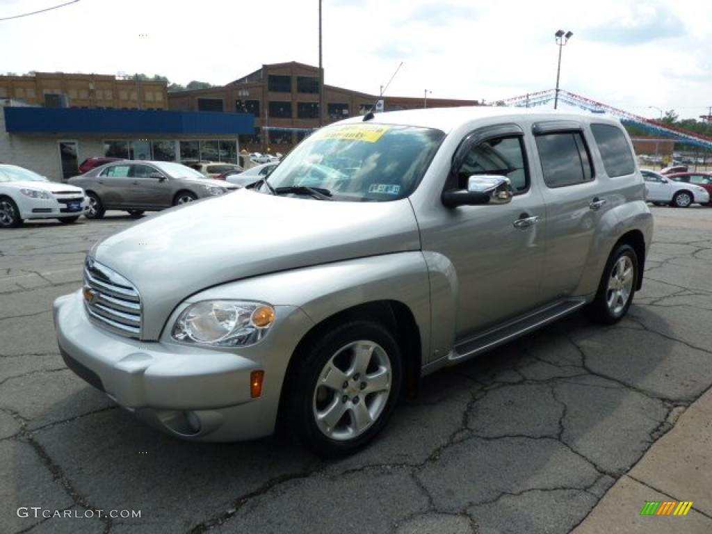 2007 HHR LT - Silverstone Metallic / Ebony Black photo #5