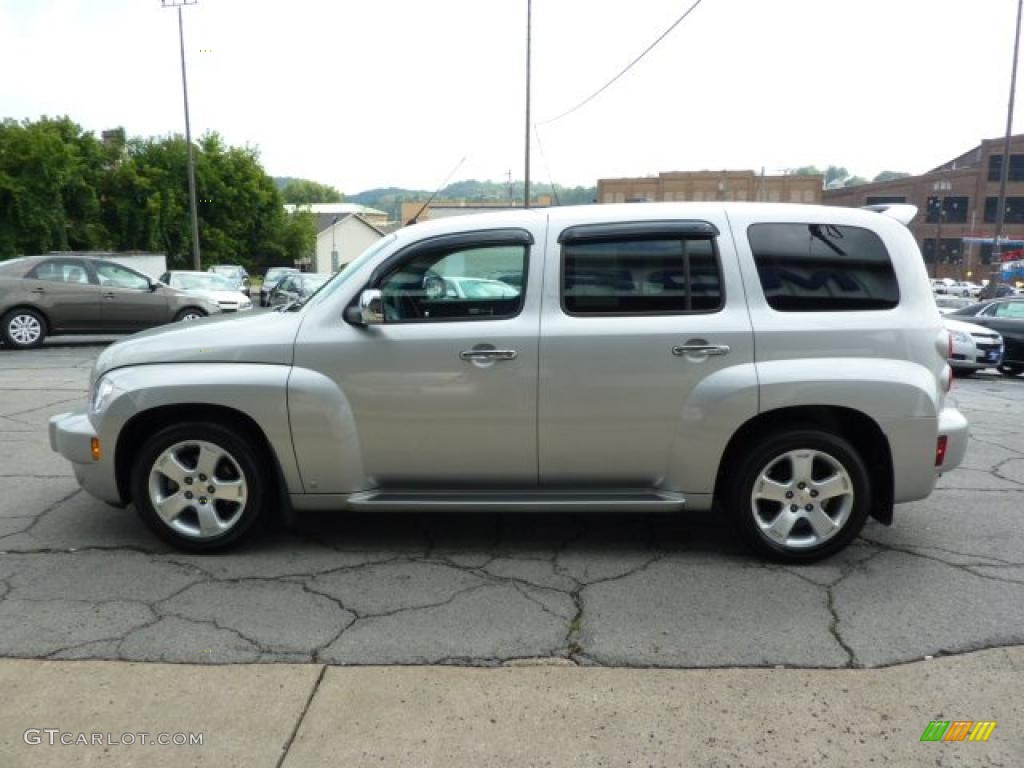 2007 HHR LT - Silverstone Metallic / Ebony Black photo #6