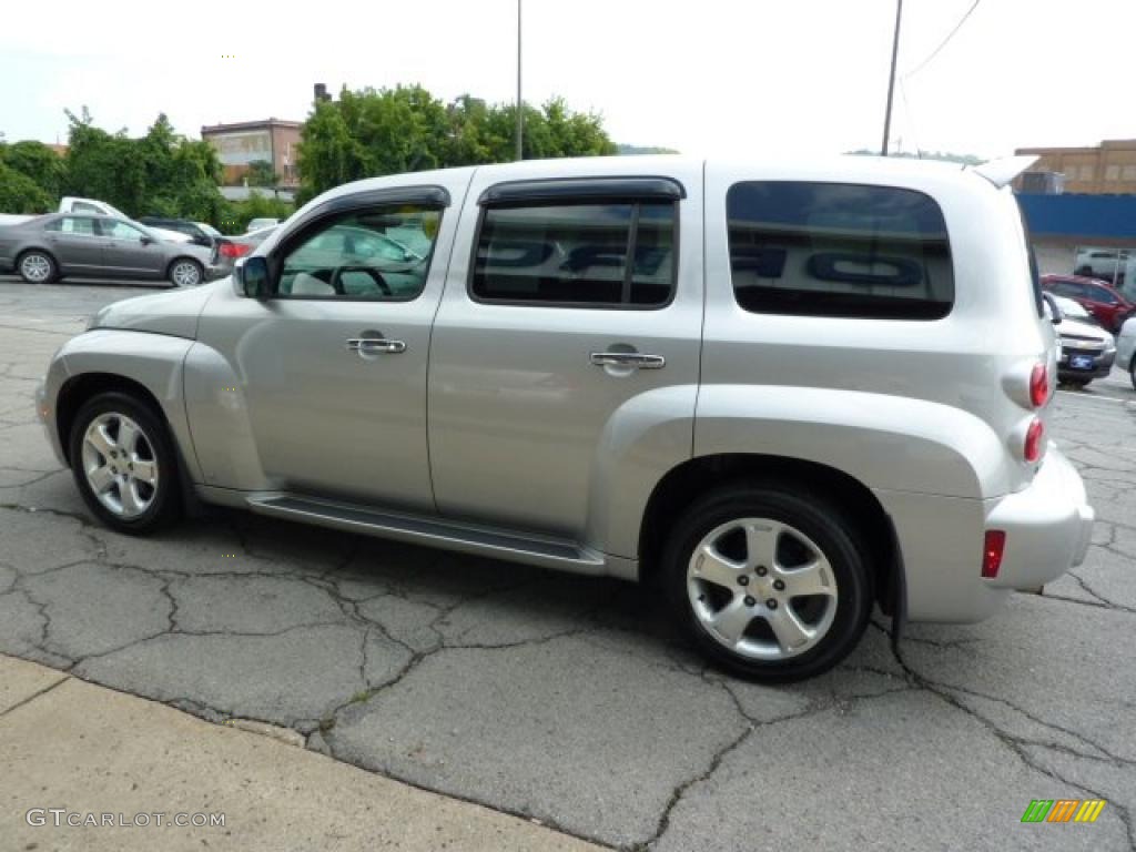 2007 HHR LT - Silverstone Metallic / Ebony Black photo #7