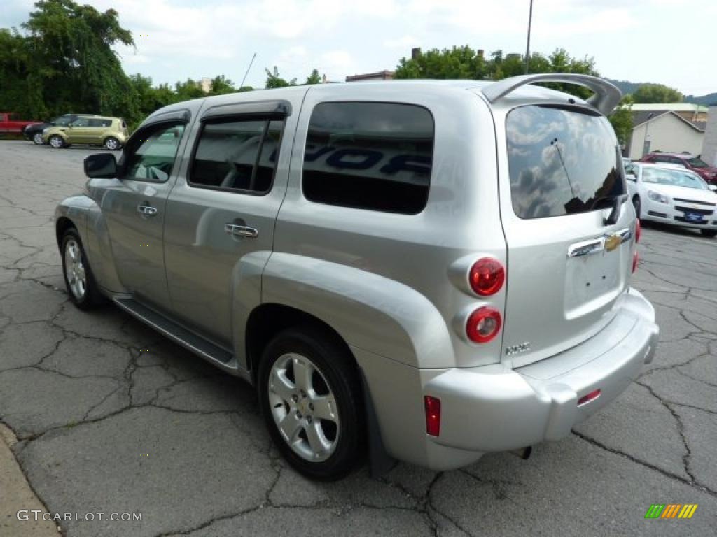 2007 HHR LT - Silverstone Metallic / Ebony Black photo #8