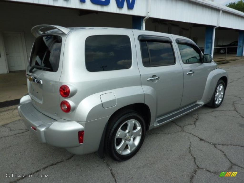 2007 HHR LT - Silverstone Metallic / Ebony Black photo #10