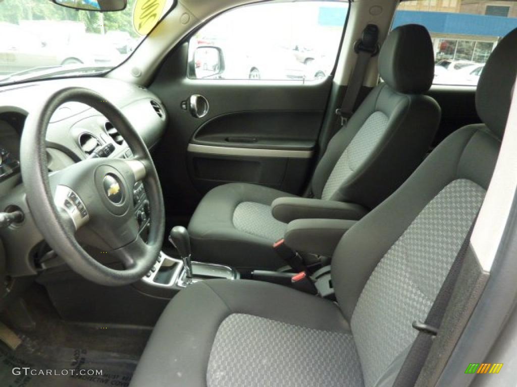 2007 HHR LT - Silverstone Metallic / Ebony Black photo #12