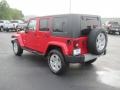 Flame Red - Wrangler Unlimited Sahara 4x4 Photo No. 6