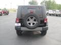 2010 Black Jeep Wrangler Unlimited Mountain Edition 4x4  photo #5