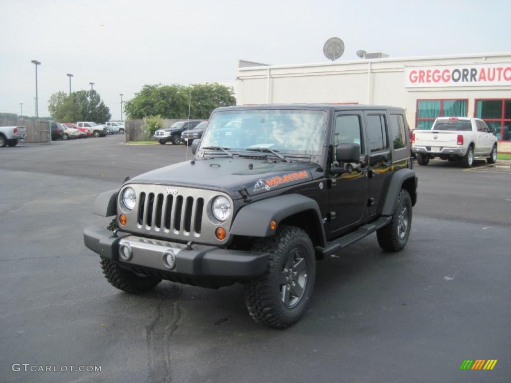 Black Jeep Wrangler Unlimited