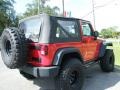 Flame Red - Wrangler X 4x4 Photo No. 5