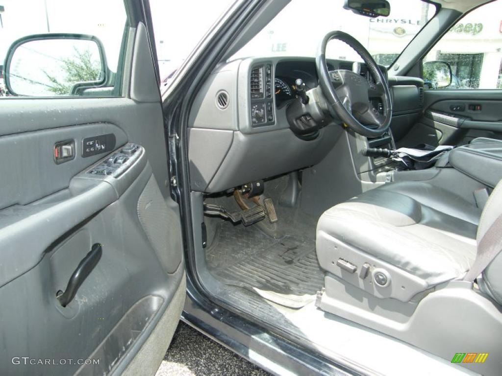 2004 Silverado 1500 LS Extended Cab 4x4 - Dark Gray Metallic / Dark Charcoal photo #13