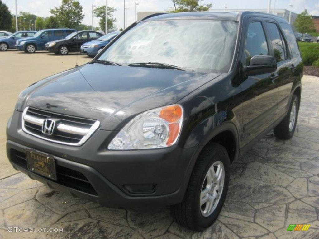 2004 CR-V EX 4WD - Nighthawk Black Pearl / Black photo #1