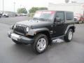 2009 Black Jeep Wrangler Sahara 4x4  photo #1