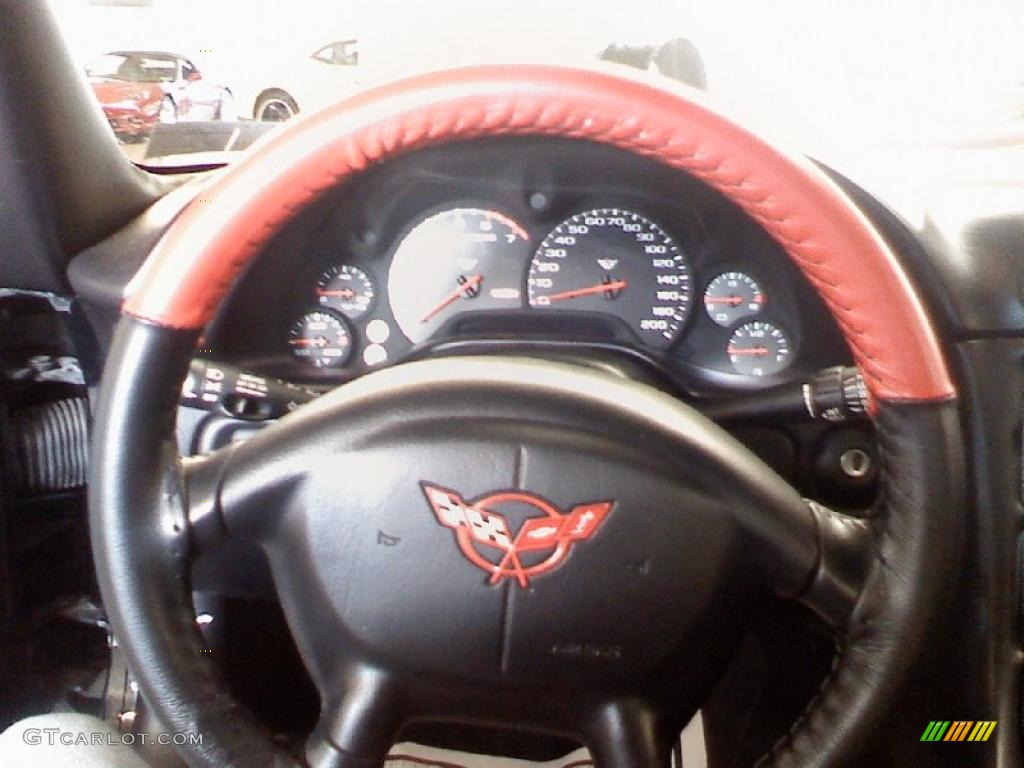 1999 Corvette Coupe - Black / Black photo #14