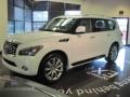 Moonlight White - QX 56 4WD Photo No. 1