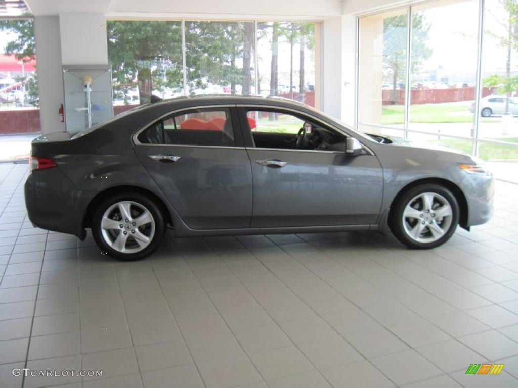 2010 TSX Sedan - Polished Metal Metallic / Ebony photo #4