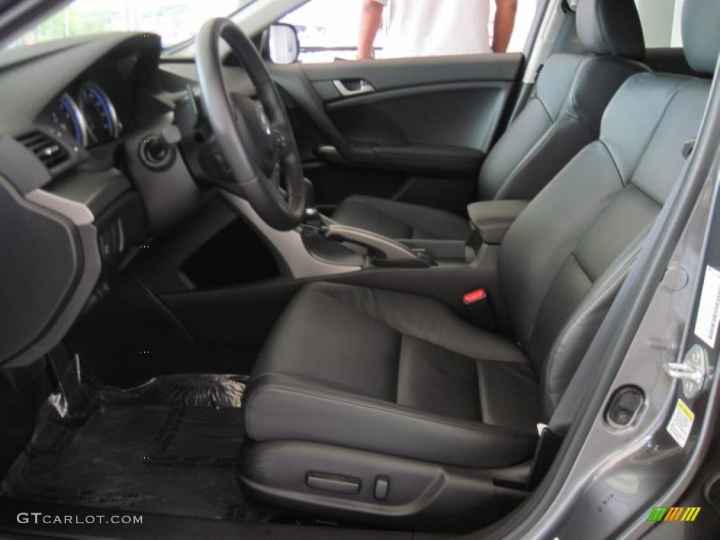 2010 TSX Sedan - Polished Metal Metallic / Ebony photo #8