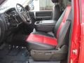 2008 Victory Red Chevrolet Silverado 1500 LTZ Crew Cab 4x4  photo #8