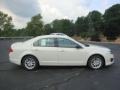 2010 White Suede Ford Fusion S  photo #2