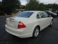 2010 White Suede Ford Fusion S  photo #3