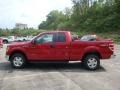 2010 Red Candy Metallic Ford F150 XLT SuperCab 4x4  photo #5