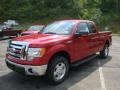 2010 Red Candy Metallic Ford F150 XLT SuperCab 4x4  photo #6