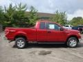 2010 Red Candy Metallic Ford F150 XLT SuperCab 4x4  photo #11
