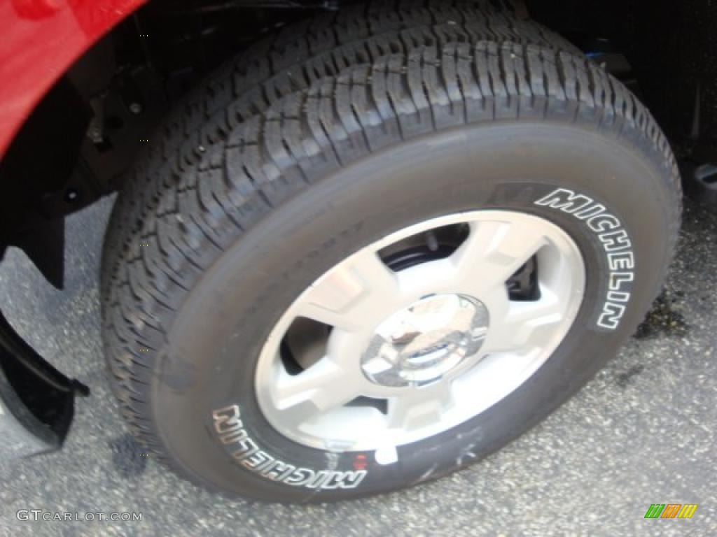 2010 F150 XLT SuperCab 4x4 - Red Candy Metallic / Medium Stone photo #12