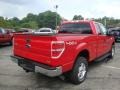 2010 Vermillion Red Ford F150 XLT SuperCab 4x4  photo #3
