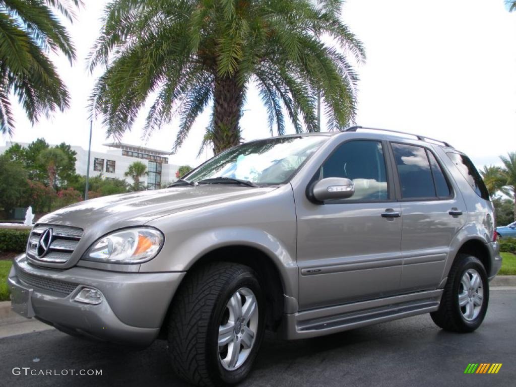 2005 ML 350 4Matic Special Edition - Pewter Metallic / Charcoal photo #2