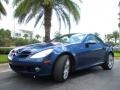 Orion Blue Metallic - SLK 350 Roadster Photo No. 2