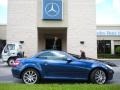 Orion Blue Metallic - SLK 350 Roadster Photo No. 5