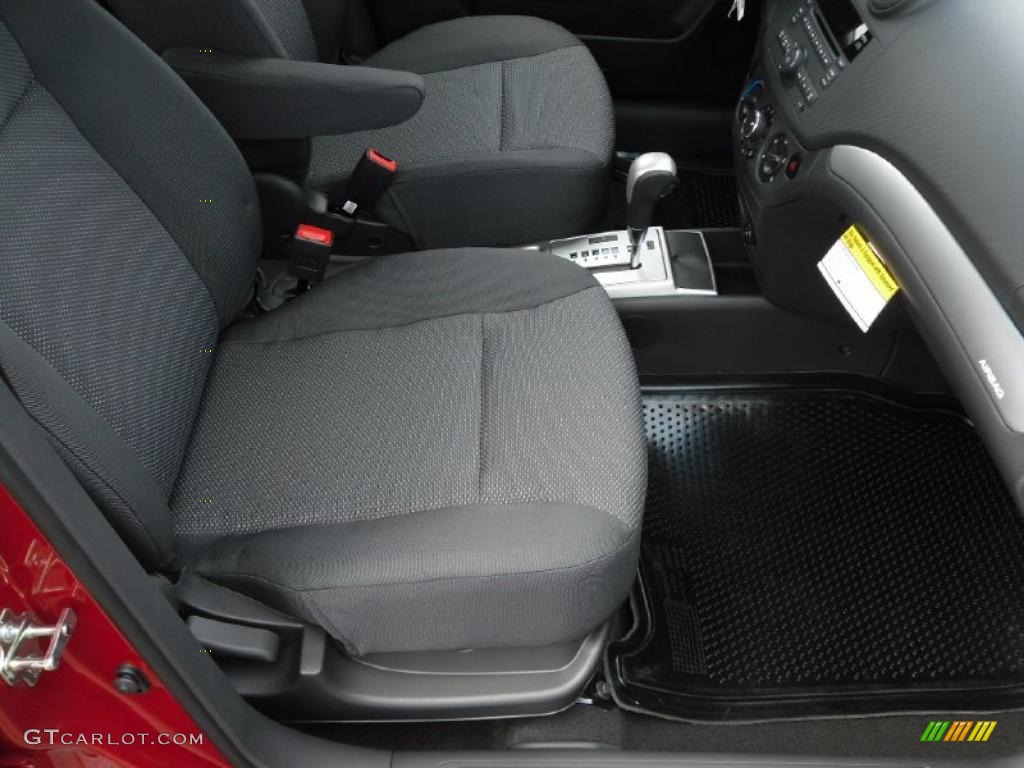 2010 Aveo LT Sedan - Sport Red / Charcoal photo #19
