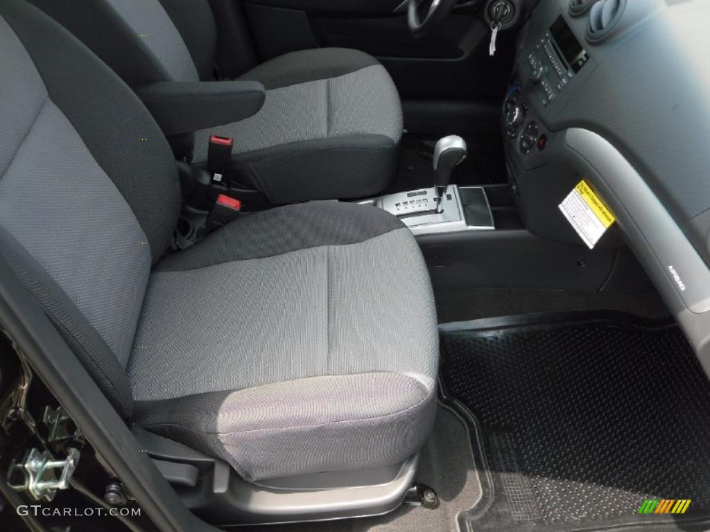 2010 Aveo Aveo5 LT - Black Granite / Charcoal photo #19