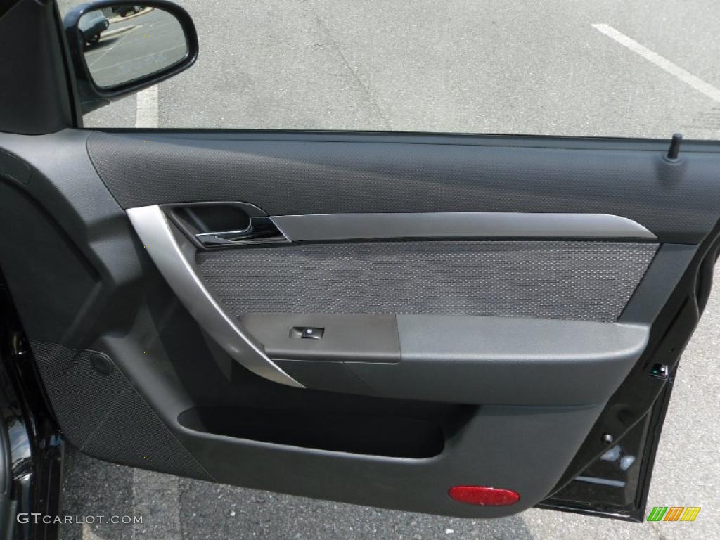 2010 Aveo Aveo5 LT - Black Granite / Charcoal photo #21