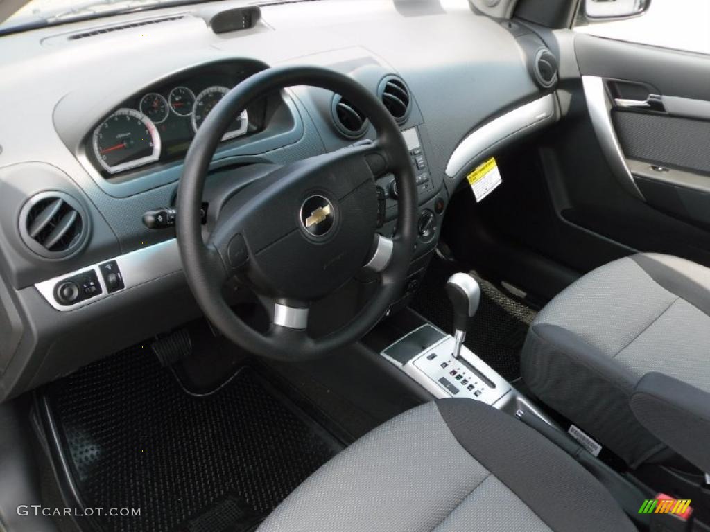 2010 Aveo Aveo5 LT - Black Granite / Charcoal photo #25