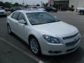 White Diamond Tricoat - Malibu LTZ Sedan Photo No. 5