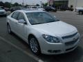 2010 White Diamond Tricoat Chevrolet Malibu LTZ Sedan  photo #5