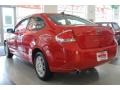 2008 Vermillion Red Ford Focus SE Coupe  photo #4