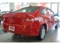 2008 Vermillion Red Ford Focus SE Coupe  photo #7