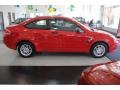 2008 Vermillion Red Ford Focus SE Coupe  photo #8