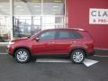 2011 Spicy Red Kia Sorento LX V6  photo #2