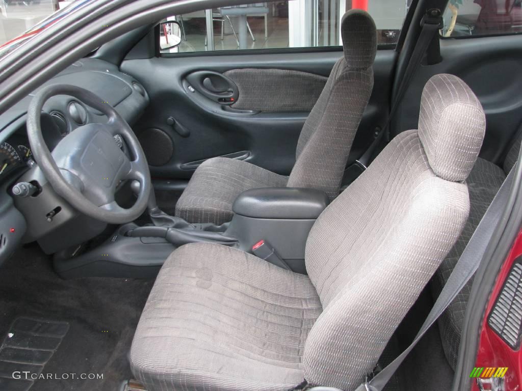 Taupe Interior 1997 Pontiac Grand Am GT Coupe Photo #3428029